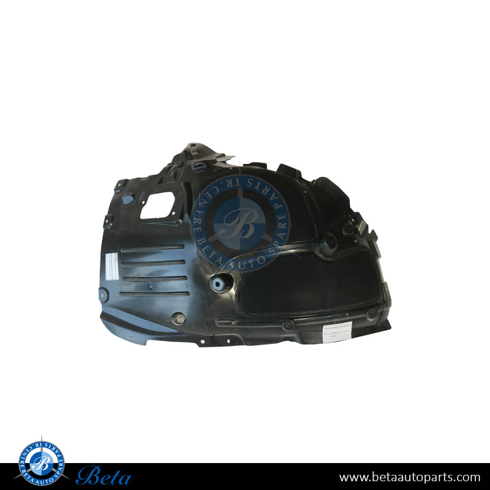 Left Side Front Wheel Fender Liner - Front Half for BMW 7 Series 2023-Up models, Part Number 51719621241 Left Side Front Wheel Fender Liner - Front Half for BMW 7 Series 2023-Up models, Part Number 51719621241